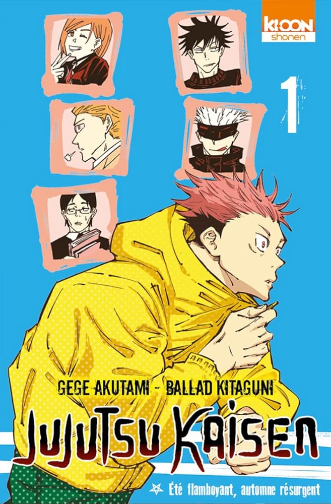 Roman Jujutsu Kaisen T01 cover image