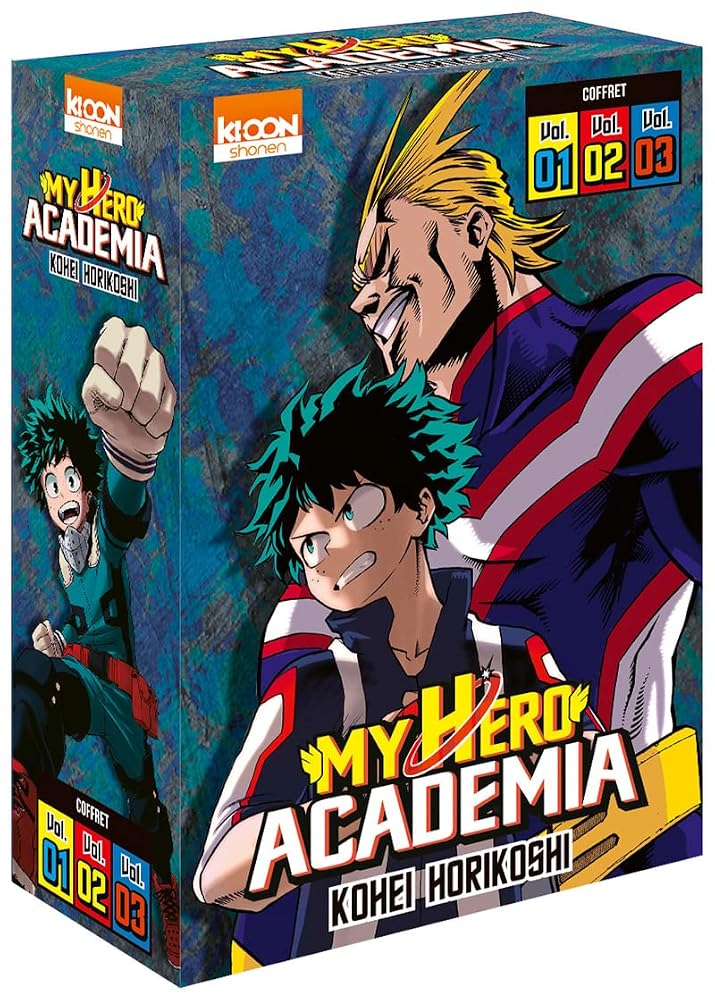 Coffret My Hero Academia vol. 1 à 3 cover image