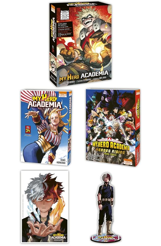 My Hero Academia T34 - Edition collector cover image