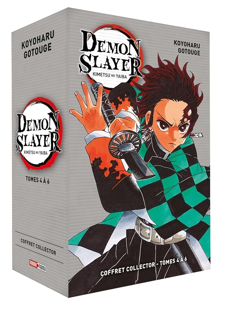 Coffret Demon Slayer T04 à T06 cover image