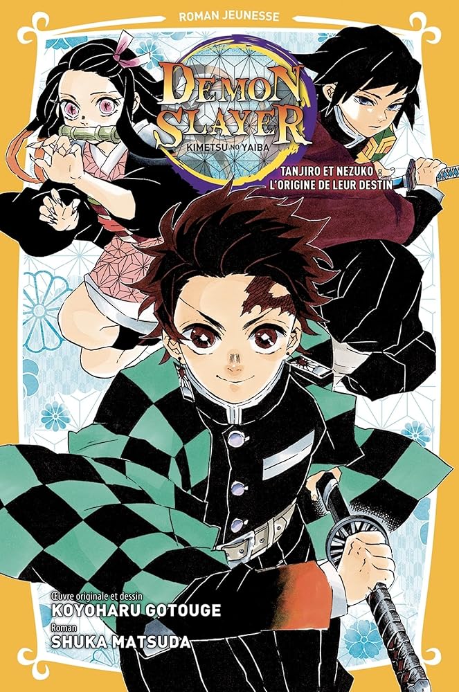 Demon Slayer - Roman jeunesse T01 : Tanjiro & Nezuko l'origine de leur destin cover image