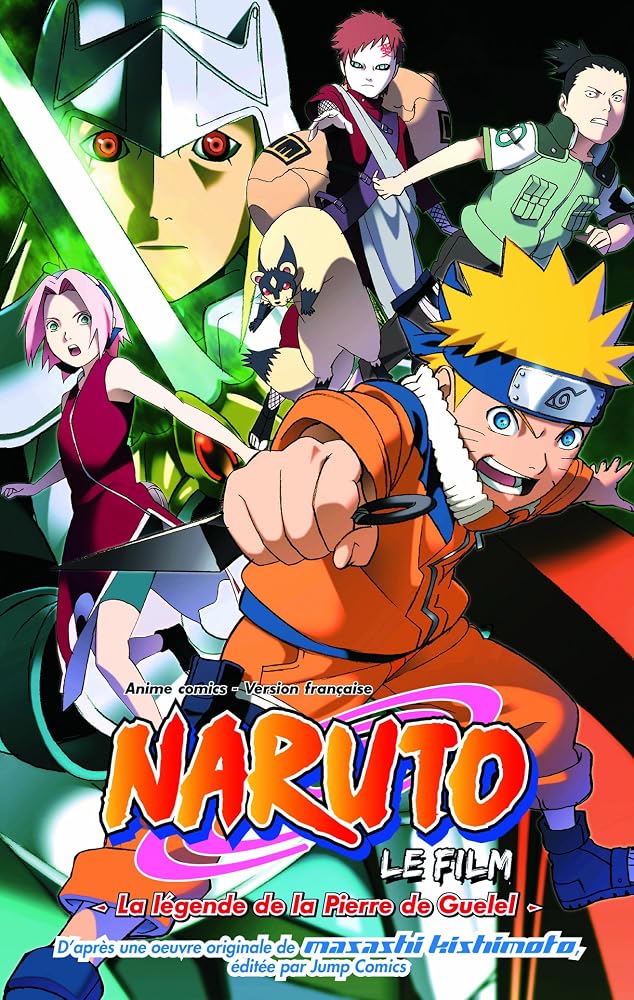 Naruto anime comics - Naruto, le film - La Légende de la pierre de Guelel cover image