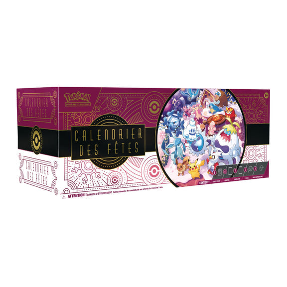 Calendrier des Fêtes Pokémon 2025