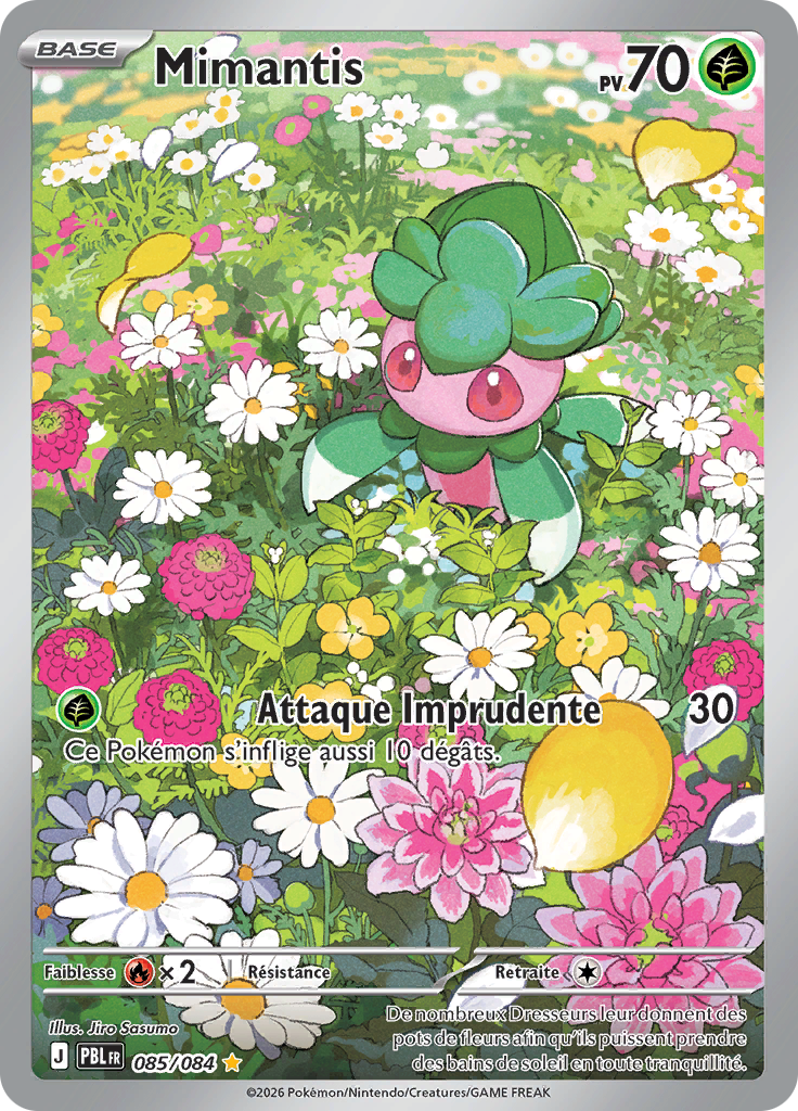 Mimantis 085/084, carte Nuit Noire (PBL), en vente à Manga Cash à Ans, province de Liège.