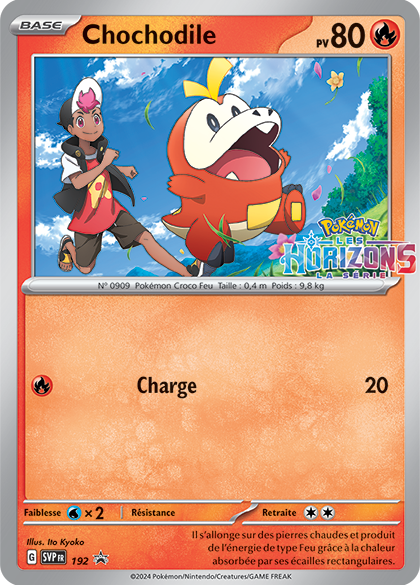 Carte Pokémon Chochodile SVP192 disponible chez Manga Cash à Ans