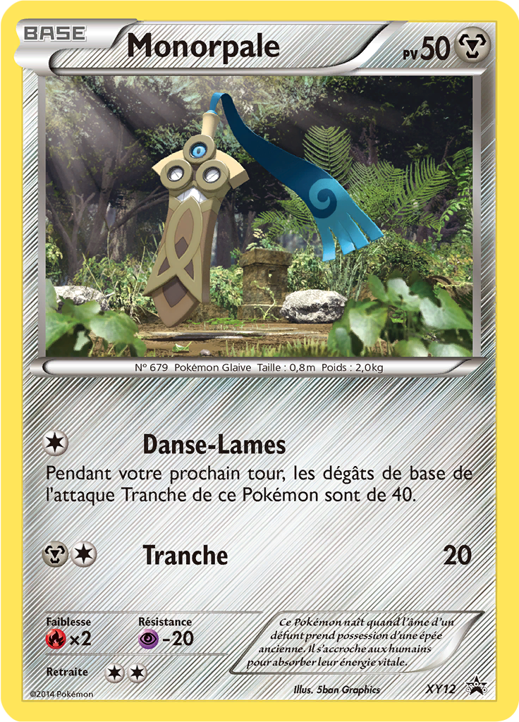 Monorpale XY12, carte Promo XY, en vente à Manga Cash à Ans, province de Liège.