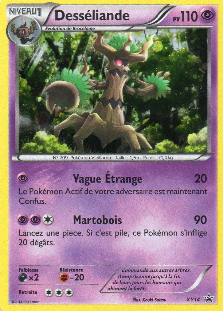 Desséliande XY14, carte Promo XY, en vente à Manga Cash à Ans, province de Liège.
