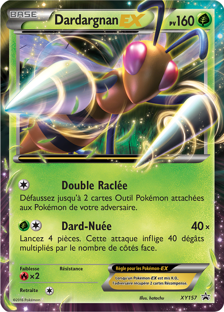 Dardargnan EX XY157, carte Promo XY, en vente à Manga Cash à Ans, province de Liège.