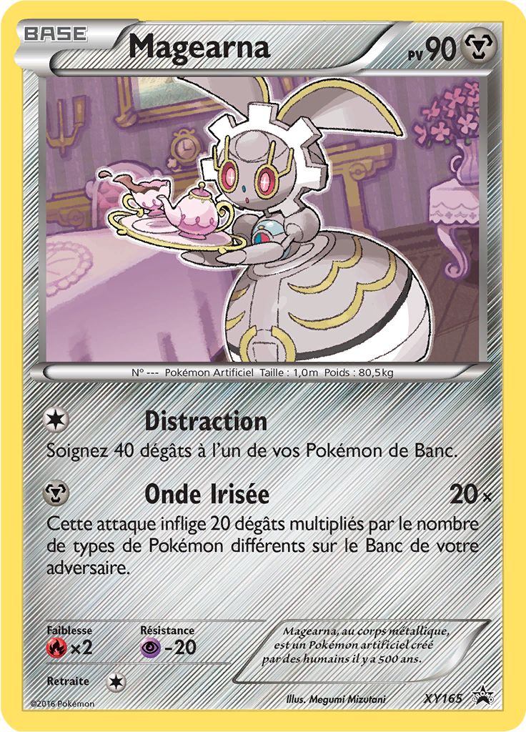 Magearna XY165, carte Promo XY, en vente à Manga Cash à Ans, province de Liège.