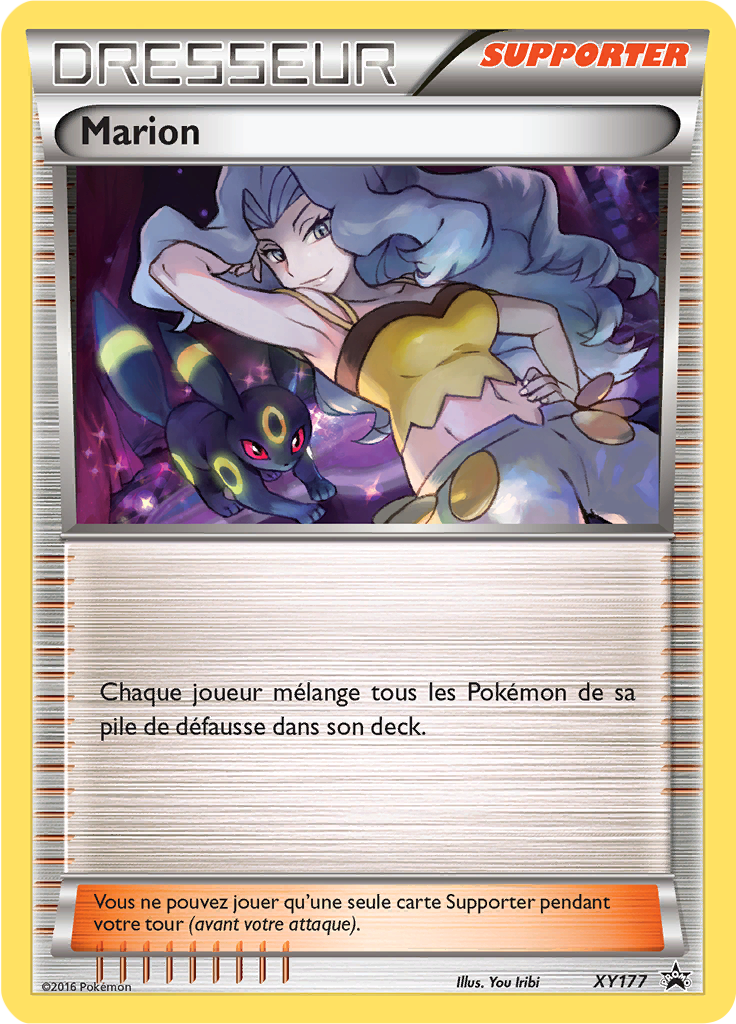 Marion XY177, carte Promo XY, en vente à Manga Cash à Ans, province de Liège.