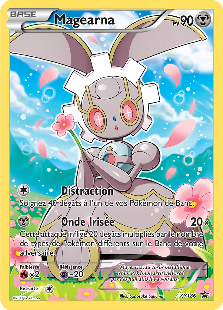 Magearna XY186, carte Promo XY, en vente à Manga Cash à Ans, province de Liège.