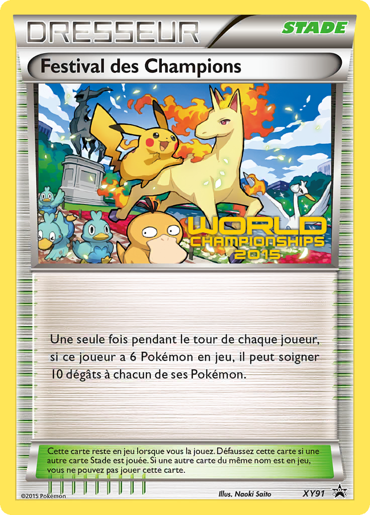 Festival des Champions XY91, carte Promo XY, en vente à Manga Cash à Ans, province de Liège.