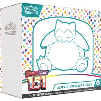 Coffret Dresseur d'Élite Pokémon EV3.5 : 151 (ETB) - FR