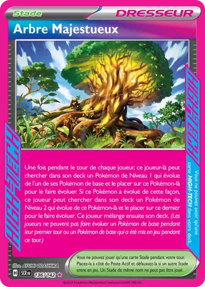 Arbre Majestueux 136/142 de l’extension Couronne Stellaire, visible chez Manga Cash à Ans, province de Liège.