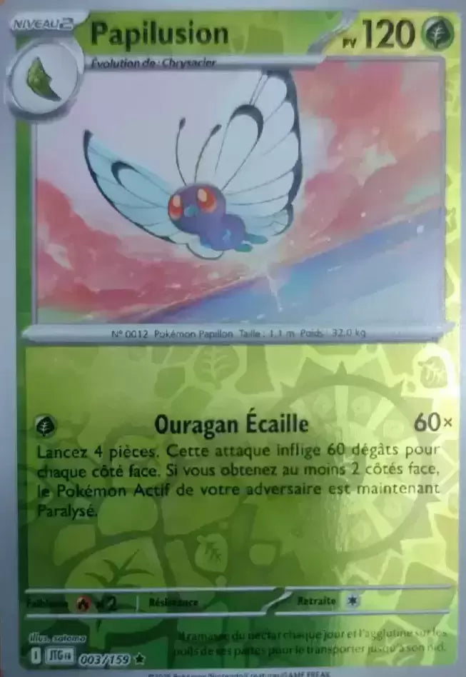 003/159 : Papilusion Reverse - Aventures Ensemble - JTGFR