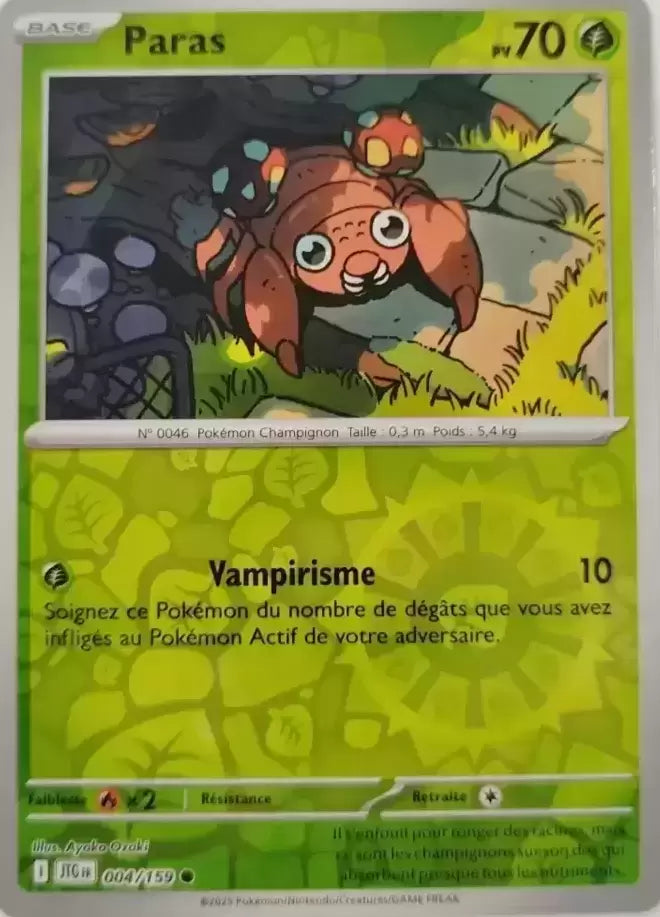 004/159 : Paras Reverse - Aventures Ensemble - JTGFR