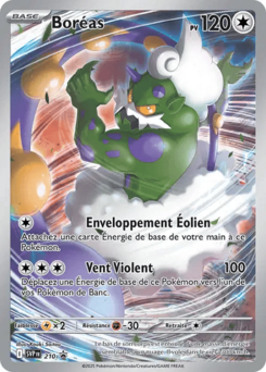 Boréas SVP210 Promo des cartes Écarlate et Violet, référencée chez Manga Cash à Ans en région liégeoise.