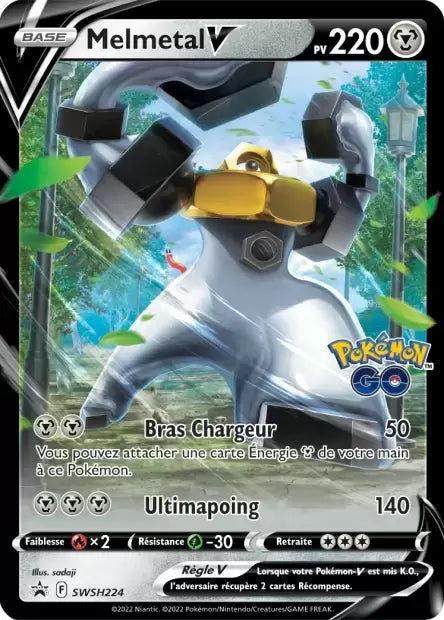 SWSH224 PROMO : Melmetal V - Cartes Promo Black Star Épée et Bouclier