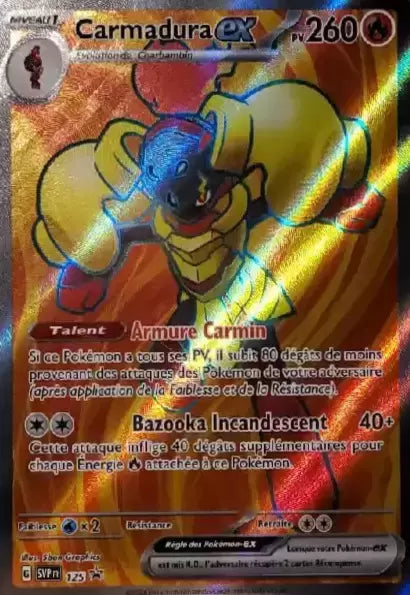 125 PROMO : Carmadura EX - Cartes Promo Ecarlate et Violet - SVPFR