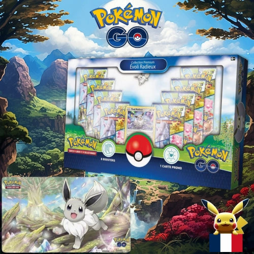 Collection Premium Pokémon GO Évoli Radieux - FR