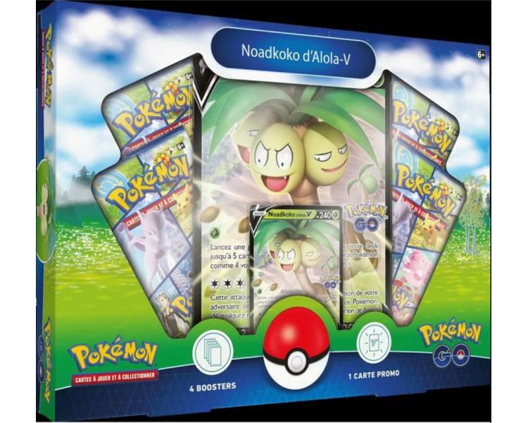 Coffret Pokémon GO : Noadkoko d'Alola V - FR