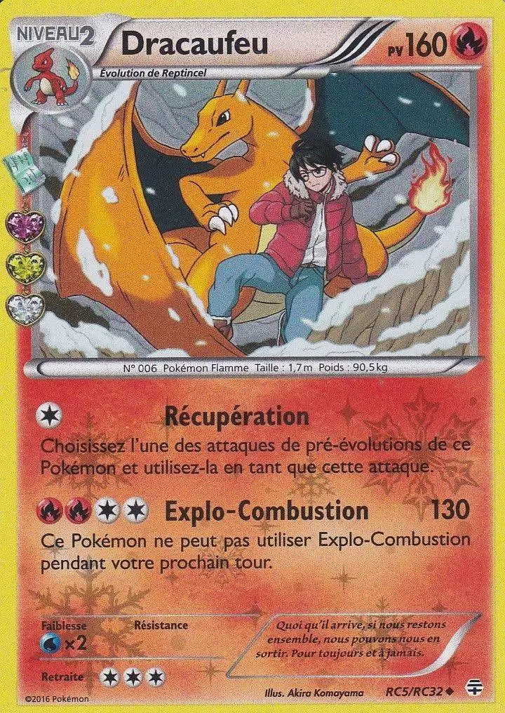 Dracaufeu RC5/RC32 de l’extension Générations, proposée par Manga Cash à Ans en province de Liège.