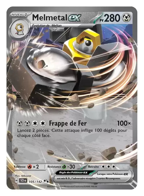 105/142 : Melmetal EX - Couronne Stellaire - SCRFR