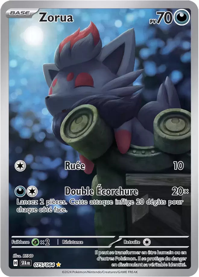 075/064 : Zorua - Fable Nébuleuse - SFAFR