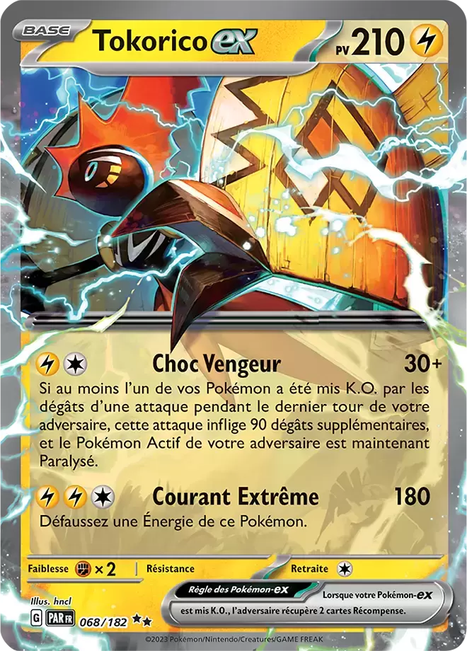 068/182 : Tokorico EX - Faille Paradoxe - PARFR