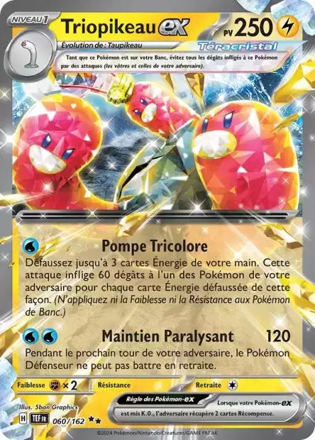 060/162 : Triopikeau EX - Forces Temporelles - TEF