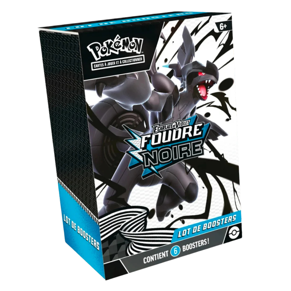 Bundle 6 Boosters Pokémon Foudre Noire - EV10.5 (BLK)