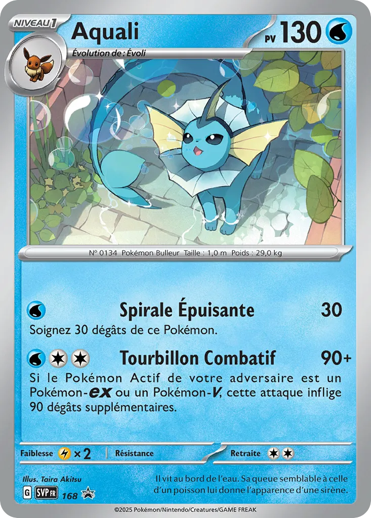 Carte Pokémon Aquali SVP168 disponible chez Manga Cash à Ans