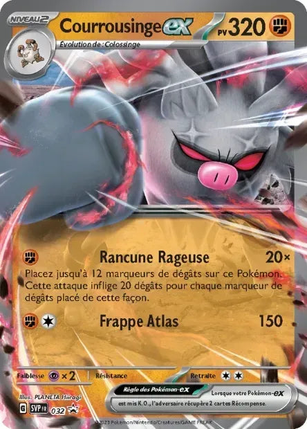 Carte Pokémon Courrousinge EX SVP032 chez Manga Cash Ans sur les hauteurs de Liège