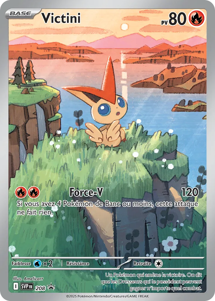 Carte Pokémon Victini SVP208 chez Manga Cash Ans sur les hauteurs de Liège