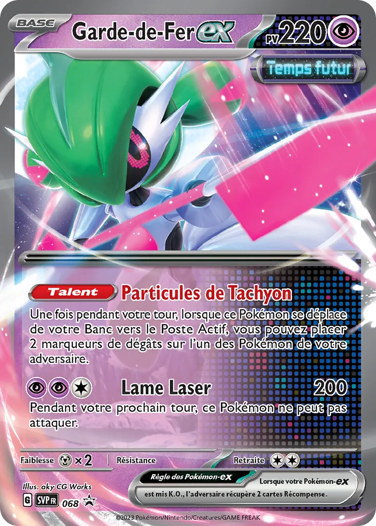 Carte Pokémon Garde-de-Fer EX SVP068 disponible chez Manga Cash à Liège