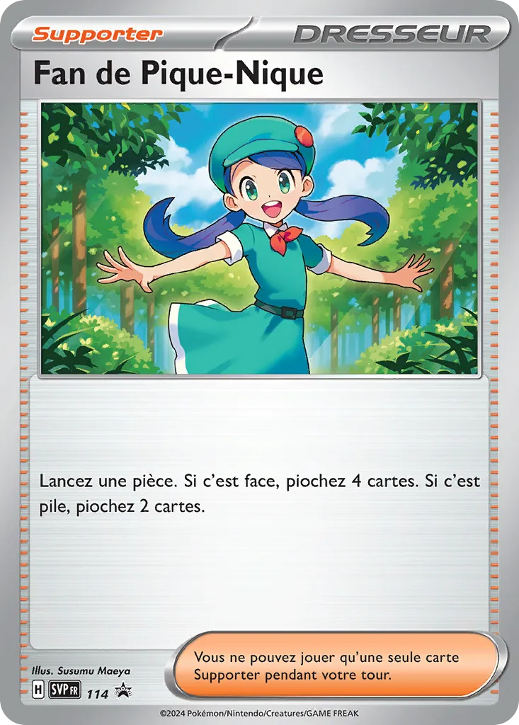 Carte Pokémon Fan de Pique-Nique SVP114 disponible chez Manga Cash à Liège