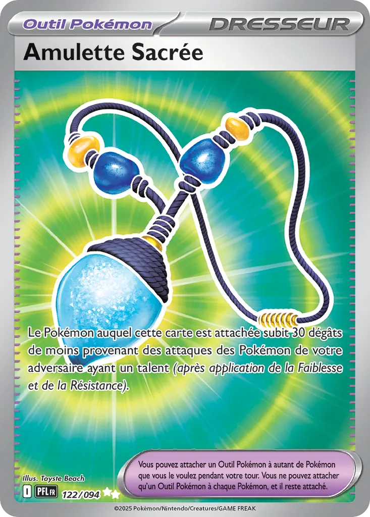 Retrouvez Amulette Sacrée 122/094 – Flammes Fantasmagoriques chez Manga Cash Ans (Liège).