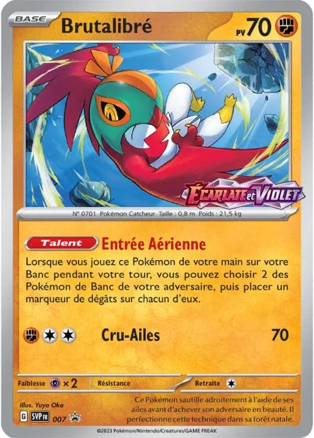 Carte Pokémon Brutalibré SVP007 disponible chez Manga Cash à Ans
