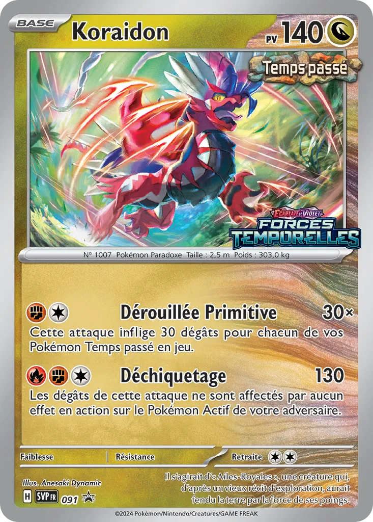 Carte Pokémon Koraidon SVP091 chez Manga Cash Ans sur les hauteurs de Liège