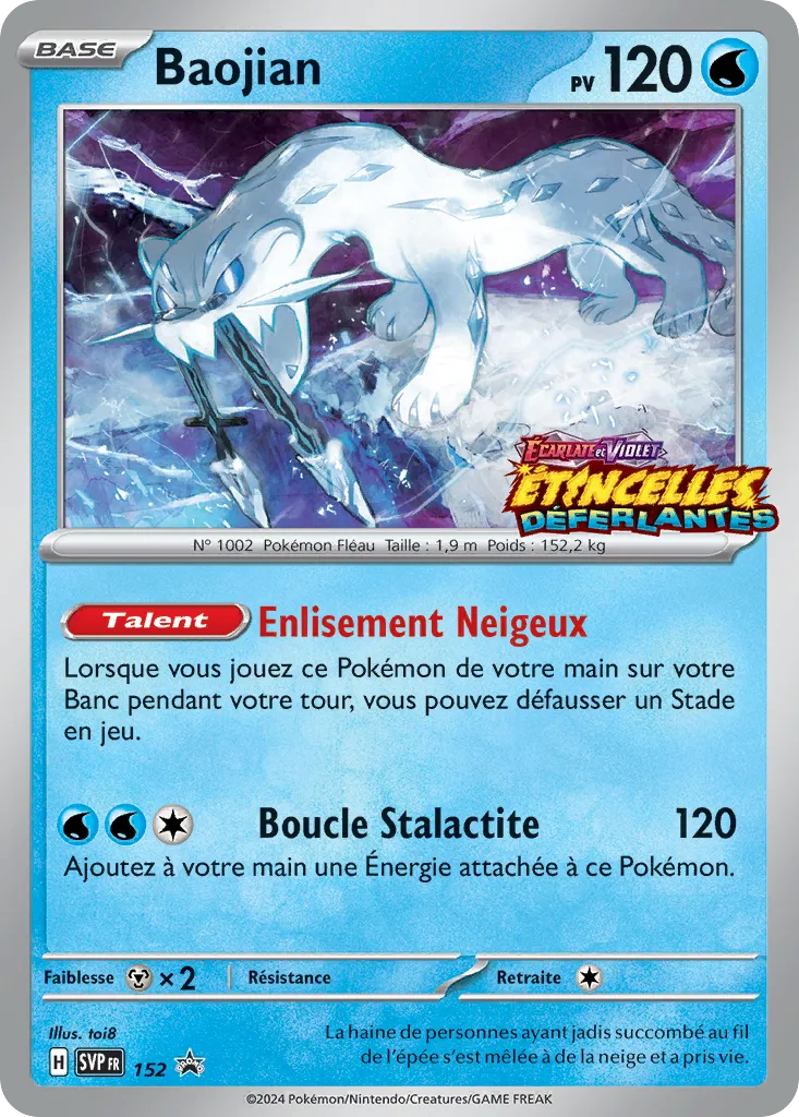 Carte Pokémon Baojian SVP152 disponible chez Manga Cash à Liège