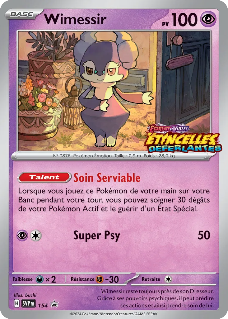 Carte Pokémon Wimessir SVP154 disponible chez Manga Cash à Ans