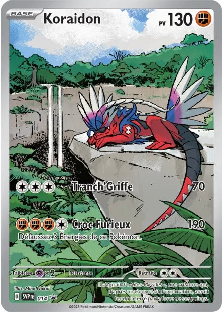 Carte Pokémon Koraidon SVP014 disponible chez Manga Cash à Liège
