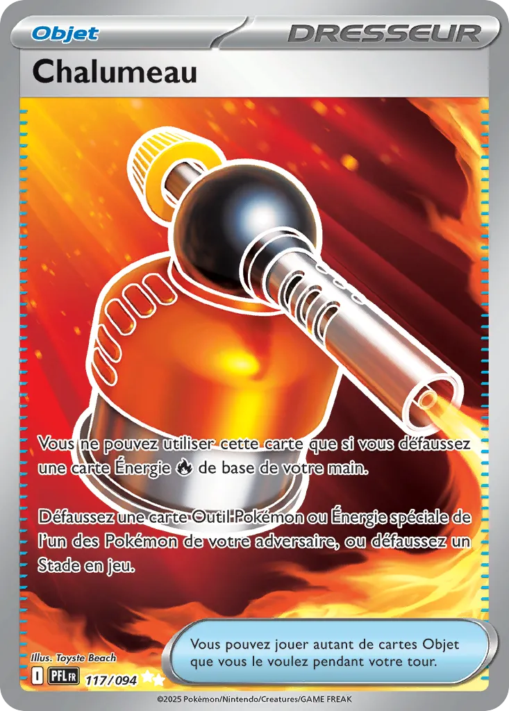 Retrouvez la carte Chalumeau 117/094 chez Manga Cash à Prix Cardmarket