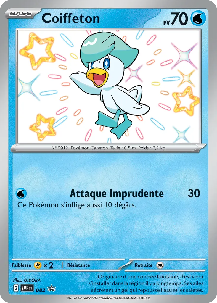 Carte Pokémon Coiffeton SVP082 disponible chez Manga Cash à Ans