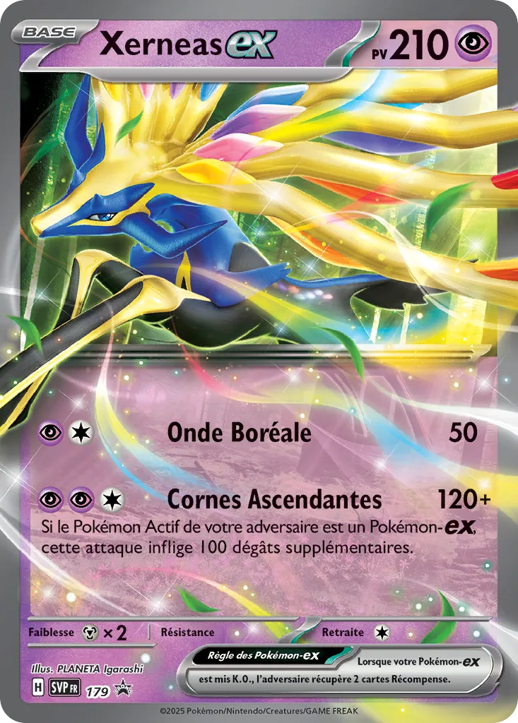 Carte Pokémon Xerneas EX SVP179 chez Manga Cash Ans sur les hauteurs de Liège