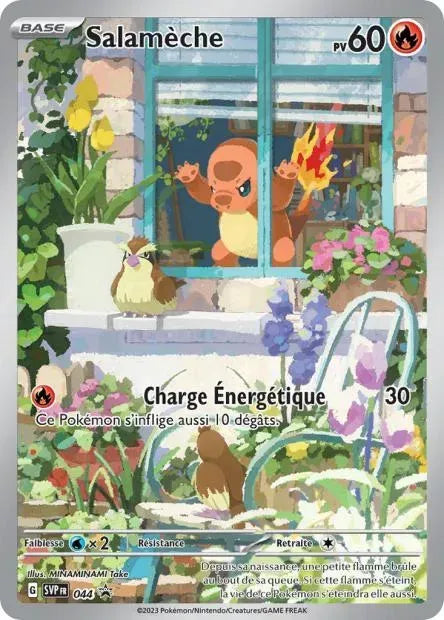 Carte Pokémon Salamèche SVP044 disponible chez Manga Cash à Ans