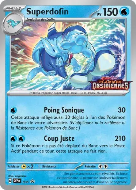 Carte Pokémon Superdofin SVP036 disponible chez Manga Cash à Ans
