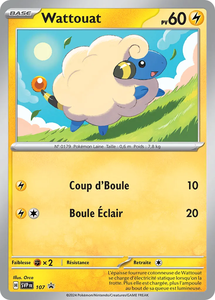 Carte Pokémon Wattouat SVP107 disponible chez Manga Cash à Ans