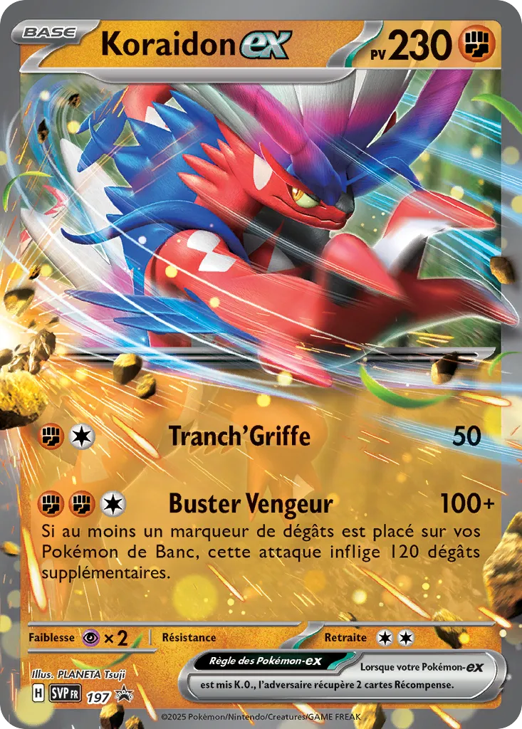 Carte Pokémon Koraidon EX SVP197 chez Manga Cash Ans sur les hauteurs de Liège