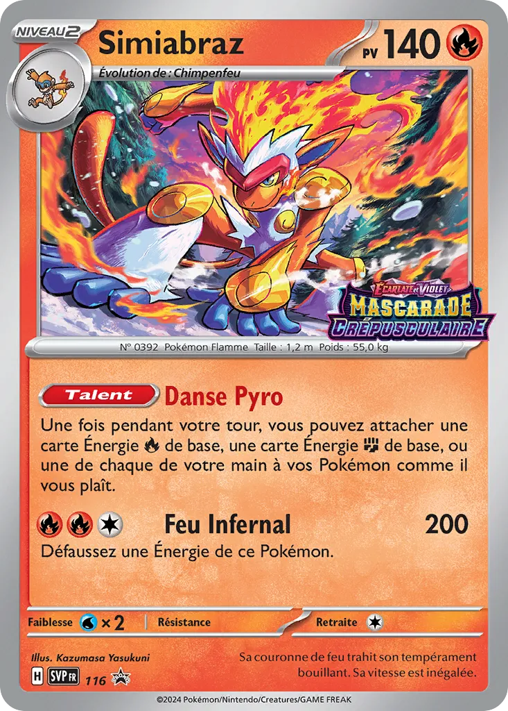 Carte Pokémon Simiabraz SVP116 disponible chez Manga Cash à Ans